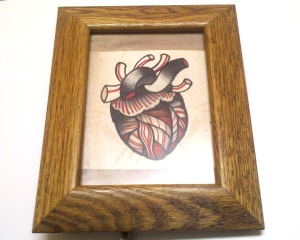 heart tattoo art